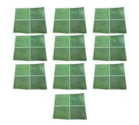 BRRNOO Azulejos Adhesivos para Cocina y Baño, Baldosas de Pared 3D Brillantes Translúcidas de PET PU, Impermeables y Resistentes a la Grasa, 15 X 15 Cm, con Respaldo de Alta Adherencia (10 hojas)