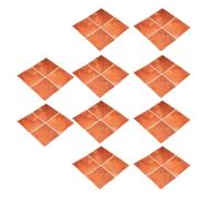 BRRNOO Azulejos Adhesivos para Cocina y Baño, Baldosas de Pared 3D Brillantes Translúcidas de PET PU, Impermeables y Resistentes a la Grasa, 15 X 15 Cm, con Respaldo de Alta Adherencia (10 hojas)