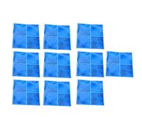 BRRNOO Azulejos Adhesivos para Cocina y Baño, Baldosas de Pared 3D Brillantes Translúcidas de PET PU, Impermeables y Resistentes a la Grasa, 15 X 15 Cm, con Respaldo de Alta Adherencia (10 hojas)