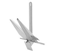 Brrnoo Barco de Acero Inoxidable de 2 Kg para Barcos de 17 a 22 Pies Hardware Marino de Alto Poder de Sujeción para una Fácil Instalación