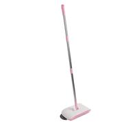 Brrnoo Barredora de Suelo Manual 2 en 1, Acero Inoxidable, 180 Grados