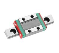 Brrnoo Bloque de Rodamiento de Carro, Bloque de Carro para Guía de Riel Lineal Rieles Deslizantes Lineales de Rodamiento Deslizante LML9B Riel de Guía de Lineal en Miniatura Deslizante de 9 Mm de (55)