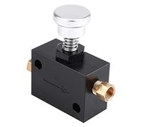 BRRNOO Bloqueo del Pedal de Freno, Bloqueo con de Línea de 0,08 * 0,17 * 0,24 Pulgadas de Freno Manual de Estacionamiento de Hidráulico Soporte de Presión Dispositivo de Robo para Automóviles y