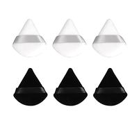 BRRNOO Bocanada de Triángulo de Polvo, Esponja de Cojín de Aire Súper Suave de Acto de Alta Densidad de Alta Densidad, Agarre Fácil y Rebote para Cosméticos Húmedos y Secos, para