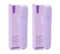 Brrnoo Bolígrafo de Sello de Maquillaje Plegable Doble Punta, Sello Facial a Prueba de Manchas, con Diseño Plegable para Líneas Claras Todo el Día