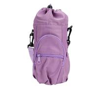 Brrnoo Bolsa Aislante para Botellas de Agua con Capa de Papel de Aluminio Correa Ajustable para el Hombro Asa Desmontable Múltiples Bolsillos para Botellas de 32 Oz 40 Oz Trabajo Al