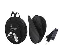 BRRNOO Bolsa para Platillos, Bolsa para Platillos de Doble Capa Ideal para Almacenamiento a Prueba de Polvo para con Asa de Transporte para Estuche para de Doble Capa para de Batería y Accesorios,