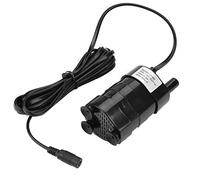 Brrnoo Bomba de Agua Sumergible sin Escobillas sin Escobillas DC Alta DC de Alta Potencia 12V, Cuerpo Pequeño, Gran Potencia, Material ABS Ecológico, Cabeza Hidráulica de 5 M, Caudal