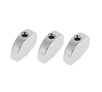 Brrnoo Botón de Sintonizador de bajo, Se Ajusta a los Botones de Clavijas Universales de la Guitarra con Recubrimiento Anti-rompina, 6pcs Ideal para el Ajuste de la Guitarra