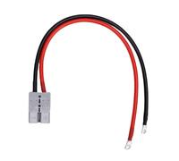 Brrnoo Cable de Conector Rápido de Batería 60,5 Cm 120A 600V Cable de Silicona con Chaqueta Ignífuga Impermeable a Prueba de Aceite para Carrito de Golf de Carretilla Elevadora Eléctrica
