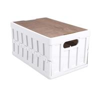 Brrnoo Caja de Almacenamiento Plegable de Gran Tamaño 19,09 X 11,42 X