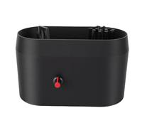 Brrnoo Caja de Limpieza de Portafiltro de café con Cepillo Profundo y Recolector de Posos para Accesorios de Máquina de café Expreso, Herramienta Profesional de para el Hogar