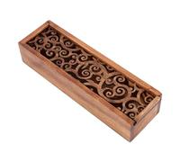 Brrnoo Caja de Madera Pequeña, Caja de Almacenamiento con Tapa Extraíble para Joyas, Regalos y Accesorios