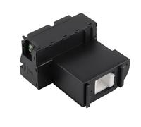 Brrnoo Caja de Mantenimiento de Tinta, Chip de Reemplazo Inteligente Incorporado Sponge Plástica Box de Desecho de Tinta Caja de Mantenimiento de de Desechos Accesorio de Impresoras T04D1