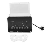 Brrnoo Calentador de Biberones 9 en 1 de 200W, Estación de Calefacción, Calentador de Leche con Pantalla LED y Protección contra Ebullición Seca para Alimentación Infantil (Enchufe de la UE 220V)
