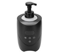 Brrnoo Calentador de Espuma de Afeitar Máquina de Espuma Calentador de Dispensador de Caliente con Pantalla Digital y Temperatura Ajustable para Peluquería en Casa (Enchufe de la UE 220V)