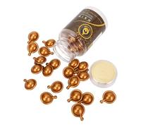 Brrnoo Cápsulas para el Cabello Suero Vitamínico para el Cabello con Aceites de Aguacate, Argán, Macadamia, Repara el ñado, Seco y Encrespado para Darle Brillo