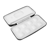 Brrnoo Case de Teclado, Caja de Teclado Mecánico Elasticidad Portátil de Gris Negro y Estuche de Viaje de de Nylon de Espuma para Teclas MX