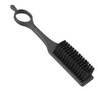 BRRNOO Cepillo de Limpieza para Peluquero, Cepillo Suave y Portátil para Peinar la Barba con Anillo para el Dedo, para Estilistas y Barberos