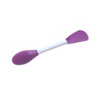 Brrnoo Cepillo de Mascarilla Facial de Silicona Dúo, Herramienta 2 en 1 de Limpieza y Masaje, Silicona Suave con Mango ABS Antideslizante, para (Cepillo de limpieza facial+tipo cuchillo)