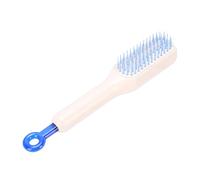 Brrnoo Cepillo de Pelo Retráctil Autolimpiante para Mujeres con Anillo de Tracción Ergonómico, Cepillos para el Cabello Eficaces para Desenredar y Fácil Autolimpieza