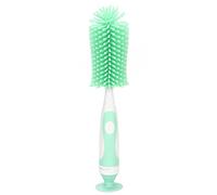 Brrnoo Cepillo de Silicona para Biberones, Cepillo Giratorio de Limpieza 360 Grados, Cerdas de Silicona Resistentes a Altas Temperaturas, sin BPA, for Biberones y Tetinas de bebé
