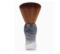 BRRNOO Cepillo para Barba, Cepillo de Nailon Suave para una Depilación Suave, de Plástico Liviano con Base Vertical, Herramienta 3 en 1 para Peinar y Limpiar el Vello Facial (Color de tinta)