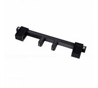 Brrnoo Cerradura Universal para Manija de Grifo, Dispositivo de Seguridad Ajustable Antideslizante a Prueba de Niños para Fregadero Doble, Cocina, Baño, Plástico (Cerradura de grifo universal negra