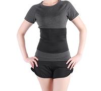 Brrnoo Cinturón de Adelgazamiento de cinturón Abdominal, cinturón de Sudor de Fitness Sauna Cinturón de Grasa de Vientre para sudoración, Entrenamiento de Fuerza y estabilización de Espalda (XXL)