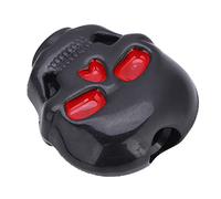 Brrnoo Clavijas de Ajuste de Guitarra Acústica, Cabezales de Tapa de Botón 6pcs Tuning Peg Song Partes de Guitarra para Eléctrica Folklórica (BLACK)