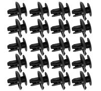 BRRNOO Clips de Retención de Parachoques, Clamp/Holder del Panel de Soporte del Radiador 91512-Sx0-003 Nylon Negro para Algunos (10 PCS)