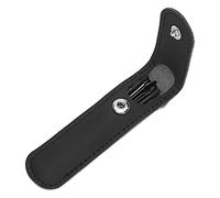 BRRNOO Conjunto de Limpiador de Cera en Espiral de Acero Inoxidable, Limpieza de 360 °, Adecuado para Cera de Oído Pequeña y Grande, Alivia el Masaje del Canal para el Oído y Elimina la (BLACK)