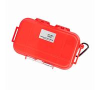 Brrnoo Contenedor Hermético de Caja de Transporte de Almacenamiento a Prueba de Golpes para Actividades Al Aire (Rojo)