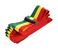 Brrnoo Correa de Hombro de Djembe, con Apariencia Tricolor de Algodón Puro Accesorio Musical Ideal para Entretenimiento, Reunión de Amigos, Fiesta del Festival