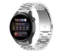 Brrnoo Correa de Reloj de Metal con Cierre de Mariposa Oculto, Pasador de Liberación Rápida para Reloj Jacooza TG38 QONBINK TG38 SENBONO TG02 (SILVER)