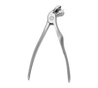 Brrnoo Cortauñas de Cabeza Angulada, Ergonómico Curva 90 Grados para Ancianos con Uñas Gruesas, Apertura Ancha de Mordaza Acero Inoxidable Largo