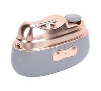 Brrnoo Cortaúñas Eléctrico para Personas Mayores y Uñas Gruesas - Cortaúñas Automático 4 en 1 con Luz Guía LED, Limado de Velocidad Ajustable y Lámpara de Curado de Gel para Dedos (GRAY)