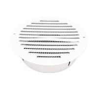BRRNOO Cubierta de Ventilación de Escape Redonda Cubierta de Ventilación de Aire de A Prueba de Lluvia Revestimiento para Hornear de Conducto de Techo (hierro 2)