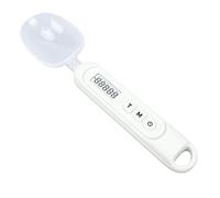 Brrnoo Cuchara Medidora Electrónica Mini Cuchara de Gramo Báscula Medidora Digital 500 G 0,1 G LCD 7 Unidades 2 Cabezales de Desmontables para café Condimentos Té Comida (GREEN)