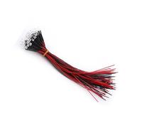 Brrnoo Diodos de Luz LED Previos a Cableado, Diodos LED de 9-12V Pre Wired 50pcs Lámparas de CC Pre Wired para Home Decoration (5 mm)