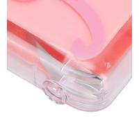 Brrnoo Dispensador Automático de Hilo Dental Caja de Hilo Emergente Palitos de Recargables Portátil Apto para Viajes Rosa con Protección Hermética para el Cuidado Bucal Diario