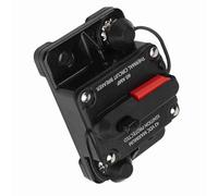 BRRNOO Disyuntor Reiniciable, Disyuntor Estéreo Audio Estéreo en Línea Reiniciable 12V 30A/40A/60A Fusible de Autorecuperación (60A)