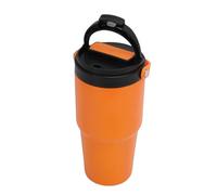 Brrnoo Eléctrica Portátil con Carga USB, 9 Bares de Presión, de Acero Inoxidable, con Retención de Calor de 12 Horas y Capacidad de 600 Ml, Ideal para Actividades Al Aire Libre,