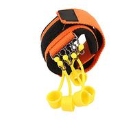 Brrnoo Entrenador de Extensión de Dedos, Equipo de Rehabilitación de Manos con Banda de Silicona con Ajustador de Cierres de Gancho y Bucle, para Ejercicio de Muñeca y Dedos,