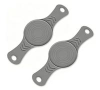 BRRNOO Eslinga de Silicona para Pan, Eslinga para Pan de Masa Madre, Estera para Hornear, Elevador para Hacer, de Transferencia de Masa, Elevador para Hornear, Estera de (GRAY)