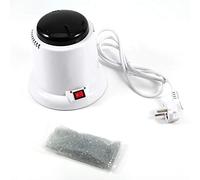 Brrnoo Esterilizador 100 W, Herramienta de Limpieza Profesional para manicura y pedicura Esterilizador, Herramienta de Limpieza de Alta Temperatura con Cuentas de Cuarzo, para Arte de uñas estético