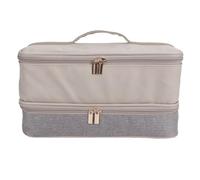Brrnoo Estuche de Viaje para Secador de Pelo, Bolsa de Almacenamiento para Hyperair Iq Flexstyle SpeedStyle con Compartimentos de Doble Capa, Protección Impermeable