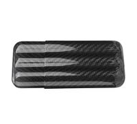 Brrnoo Estuche para Cigarros, Humidor de Viaje Caja para Cigarros Humidor de Caja de Viaje 3 Tubos con Revestimiento Protector Soporte para Almacenamiento para Negocios y