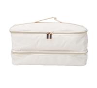 Brrnoo FlexStyle Estuche de Transporte para Secador de Pelo Bolsa de Viaje Portátil para Herramientas de Peinado con Compartimento de Doble Capa Poliéster a Prueba de Arañazos