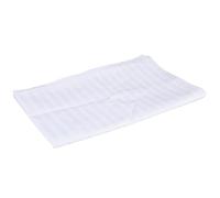 Brrnoo Funda de Sábana de Masaje a Rayas de Algodón Suave (WHITE)